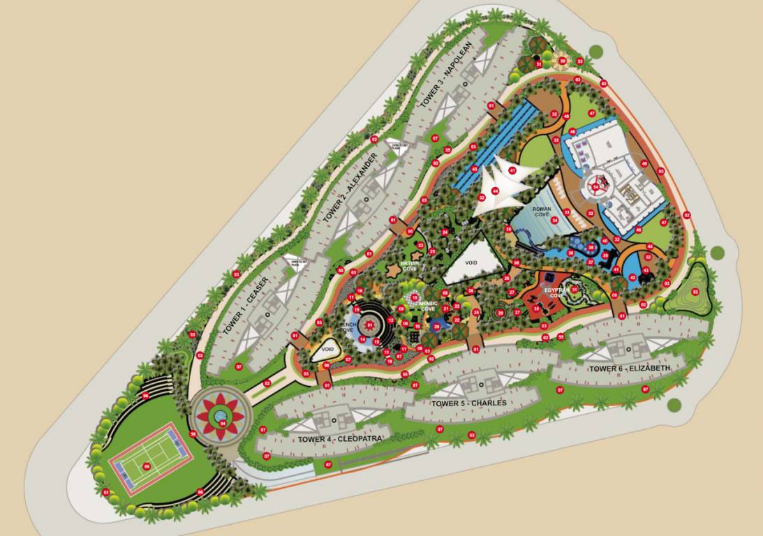  sai world empire phase iii Master Plan