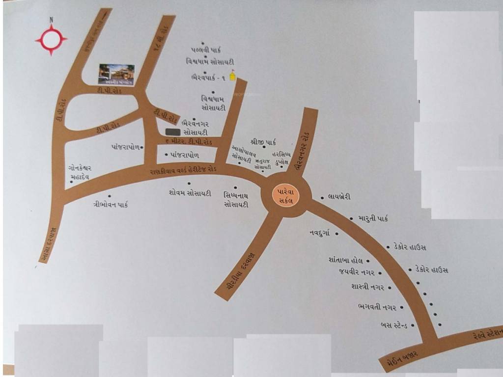  swastik bunglows Location Plan