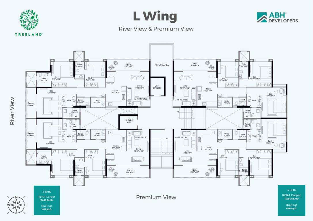  treeland Tower L Cluster Plan