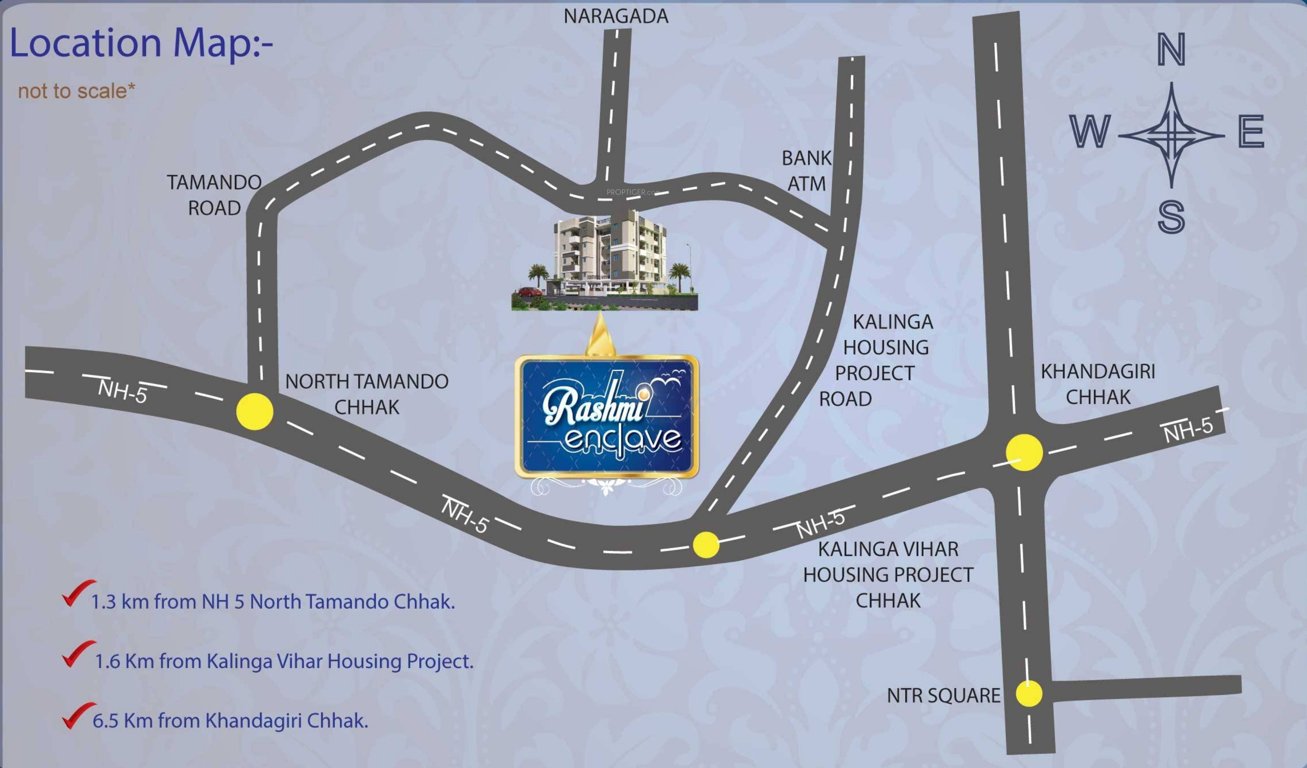  rashmi enclave Location Plan
