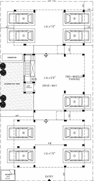  shanthi-nilayam Shanthi Nilayam Cluster Plan For Car Parking