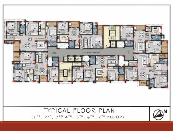 tower Cluster Plan heights tower Cluster Plan