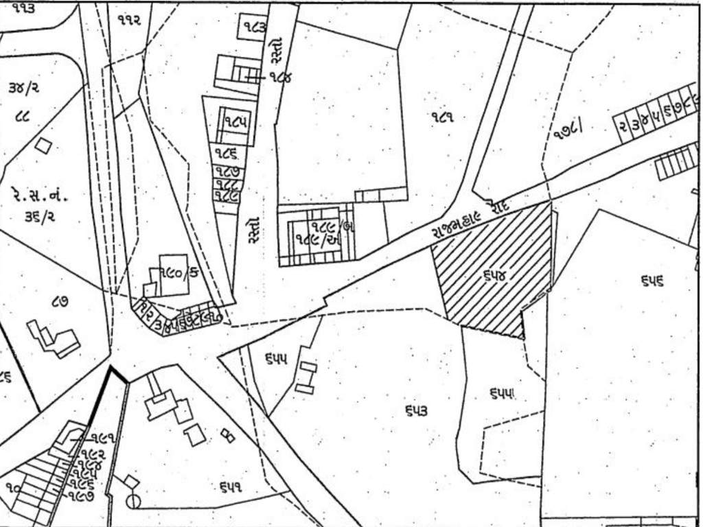 radhe govind park Location Plan
