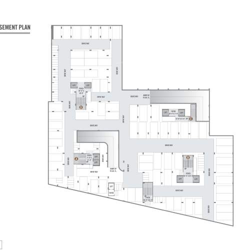  aman royal Tower D Cluster Plan