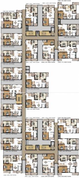  home-tree Manbhum Home Tree Cluster Plan from 1st to 10th Floor