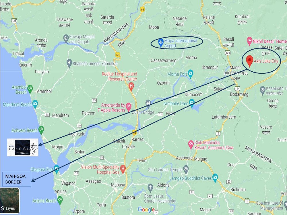 axis lake city Location Plan