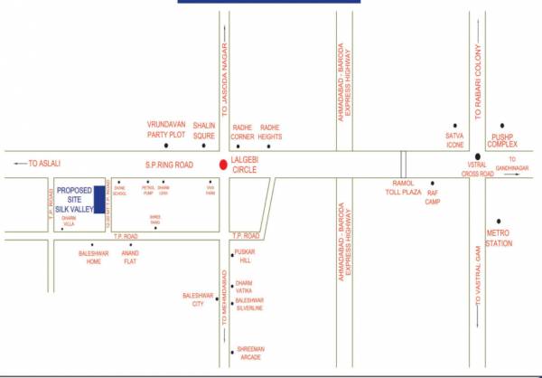  silk-valley Location Plan