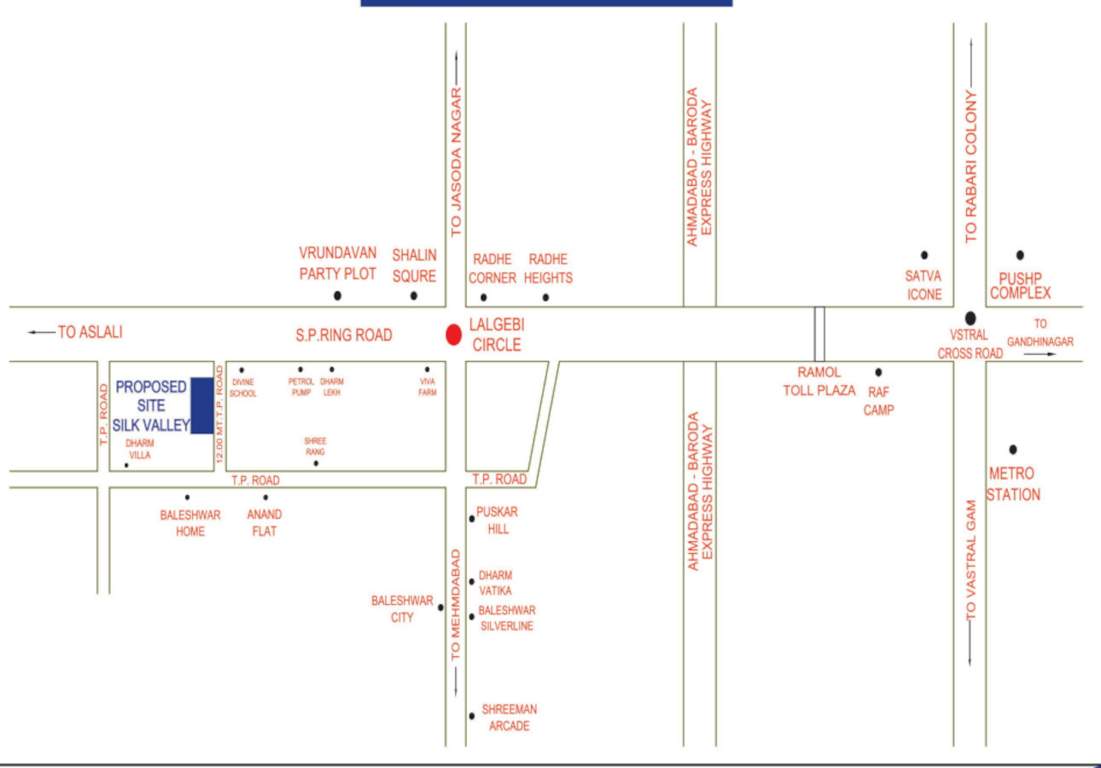  silk valley Location Plan