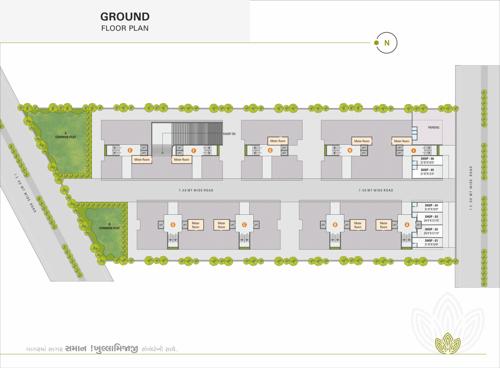  pushkar-residency Block A Cluster Plan