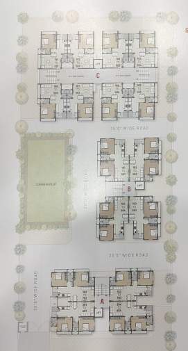  shivaan shilp Block A Cluster Plan