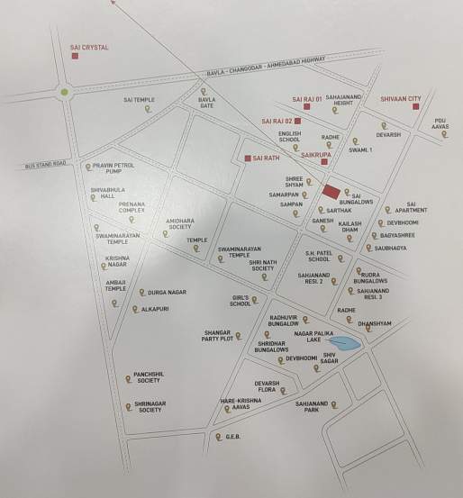  shivaan shilp Location Plan