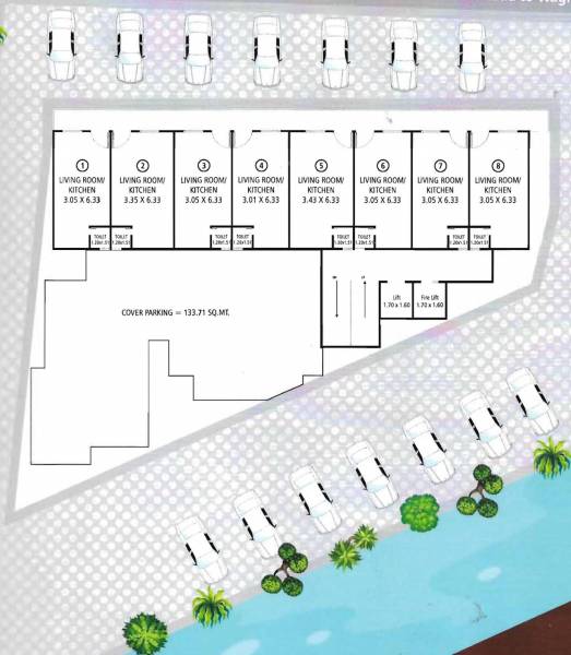  height Height Cluster Plan For Ground Floor