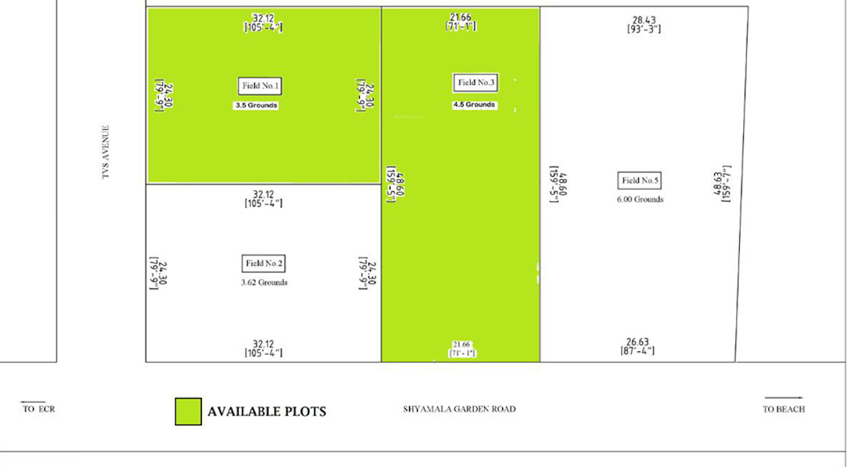  bay roost Layout Plan