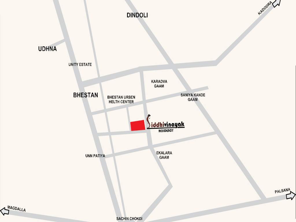  siddhivinayak residency Location Plan