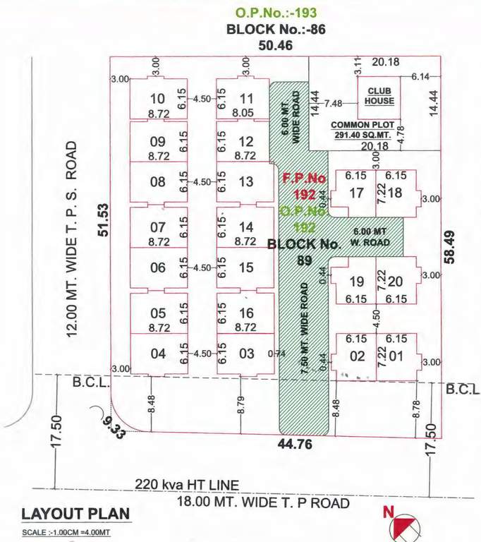 villa Layout Plan