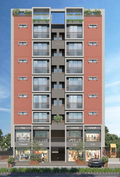  shree-radha-madhav-residency Elevation