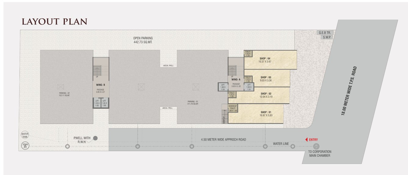  etihad towers Layout Plan