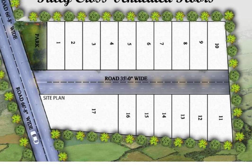  island of greens Layout Plan