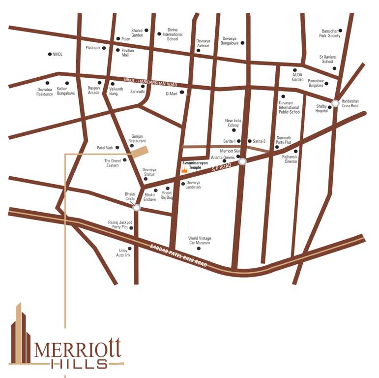  merriott hills Location Plan