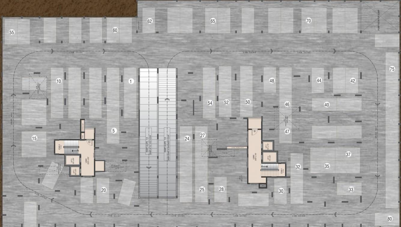  khushal gardens Khushal Gardens Cluster Plan For Basement