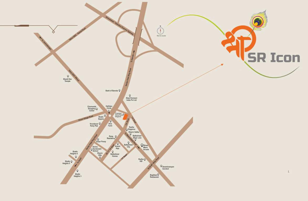  shree sr icon Location Plan