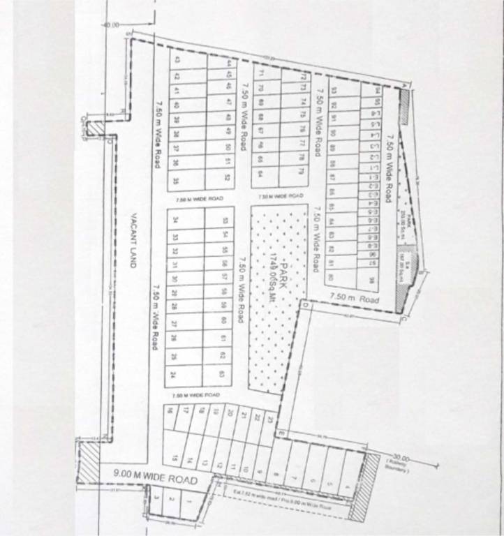 holkar avenue Layout Plan