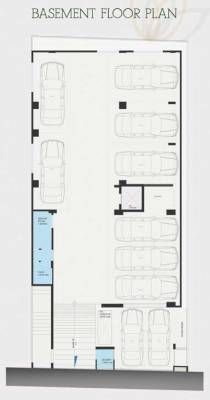  visthaara Evantha Visthaara Cluster Plan For Basement Floor