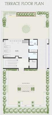  visthaara Evantha Visthaara Cluster Plan For Terrace Floor