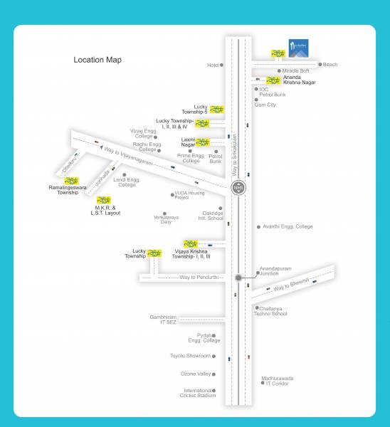 Location Plan neeladri-township-phase-7 Location Plan
