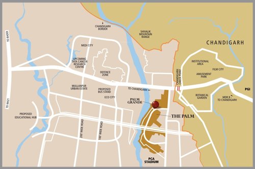 palm-grande-exclusive-villas Location Plan
