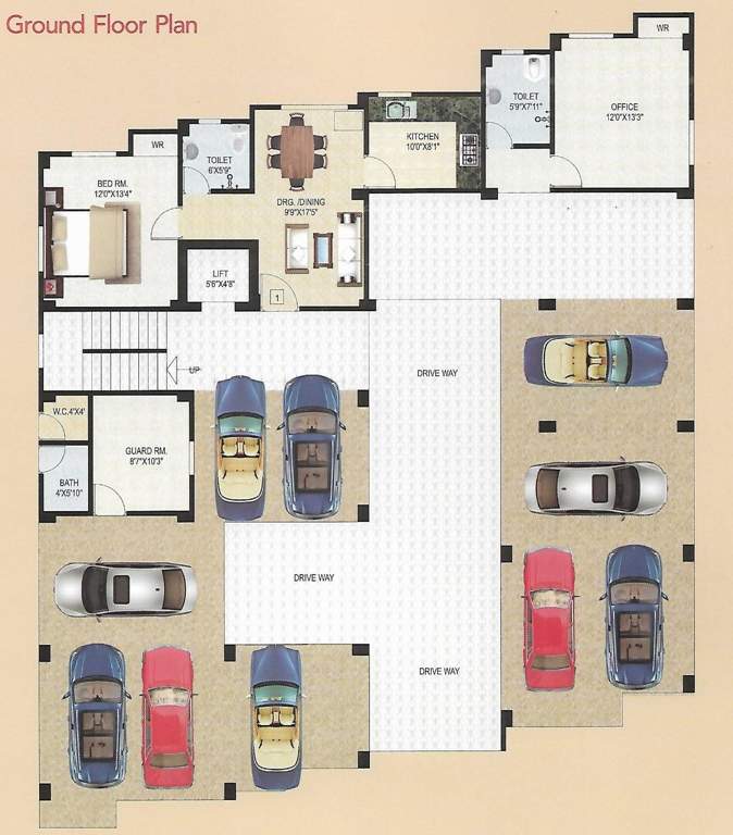  shiv yash enclave Shiv Yash Enclave Cluster Plan from ground to 1st Floor