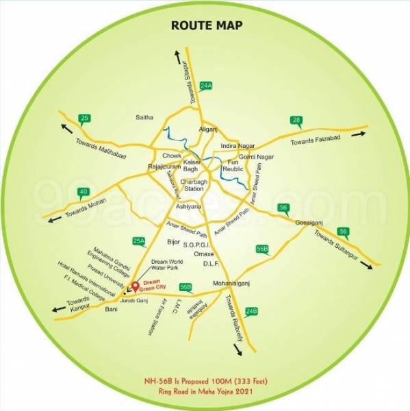  dream-green-city Location Plan