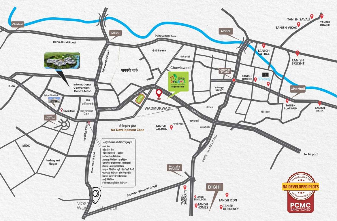  dreams e Location Plan