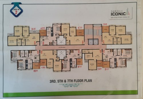  shreeji-iconic-phase-ii Shreeji Iconic Phase II Cluster Plan