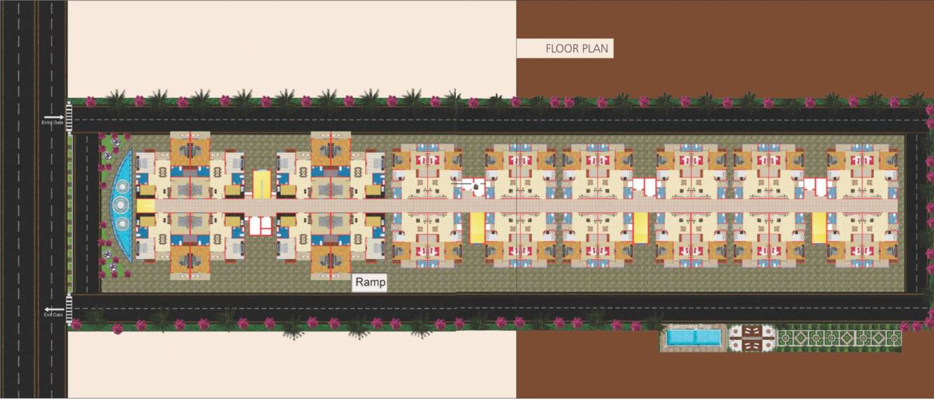  heights BCC Heights Cluster Plan For Ground Floor