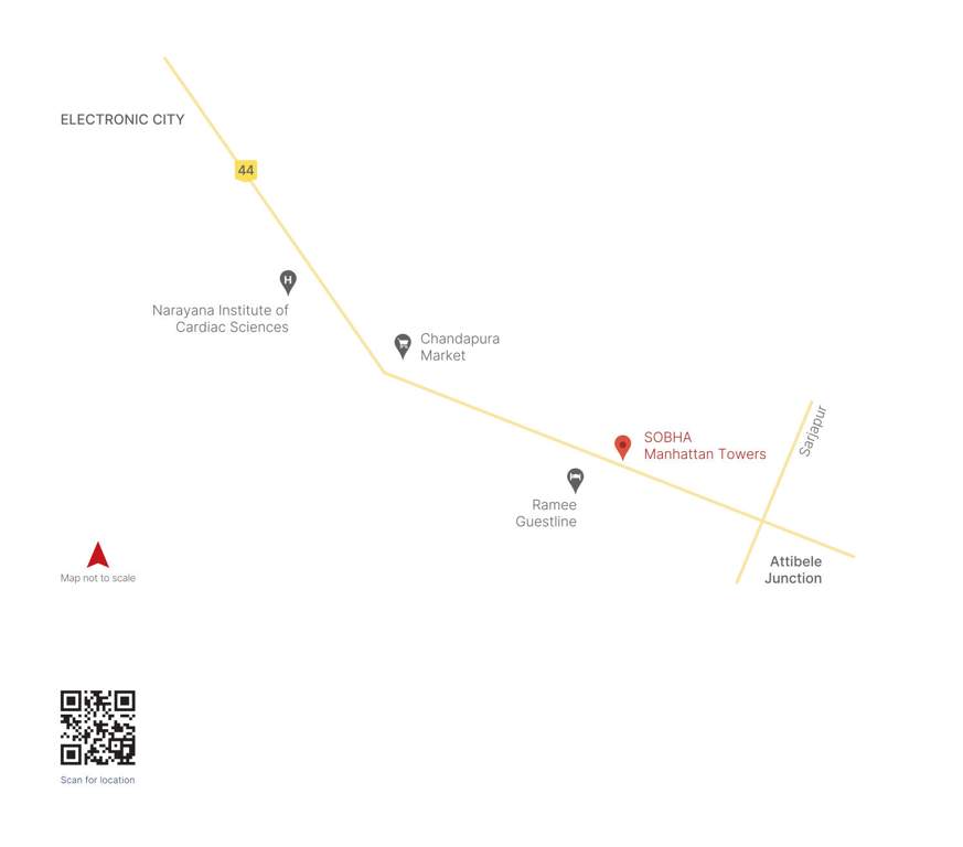  manhattan towers town park phase 1 w 4 and 5 Location Plan