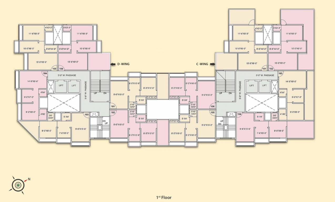  gladiolus tower Gladiolus Tower Cluster Plan