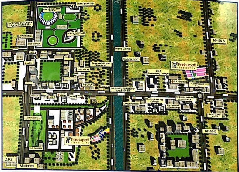  lake city Location Plan