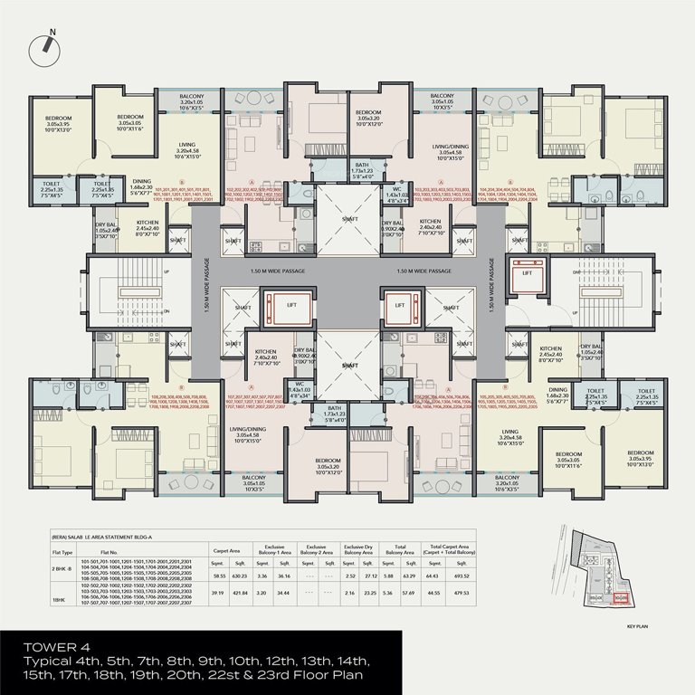  sportsville Tower 1 Cluster Plan
