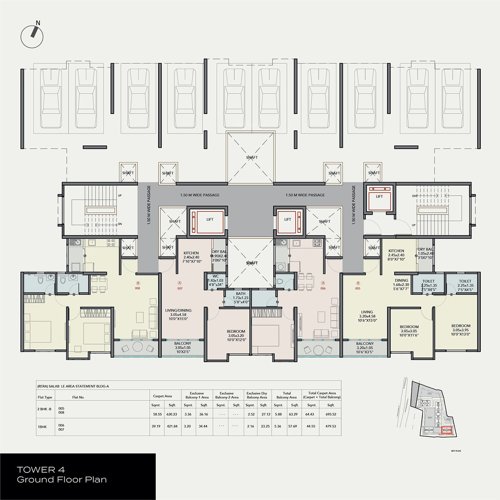 Tower 1 Cluster Plan sportsville Tower 1 Cluster Plan