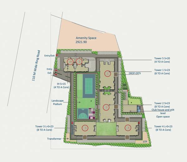 Layout Plan sportsville Layout Plan