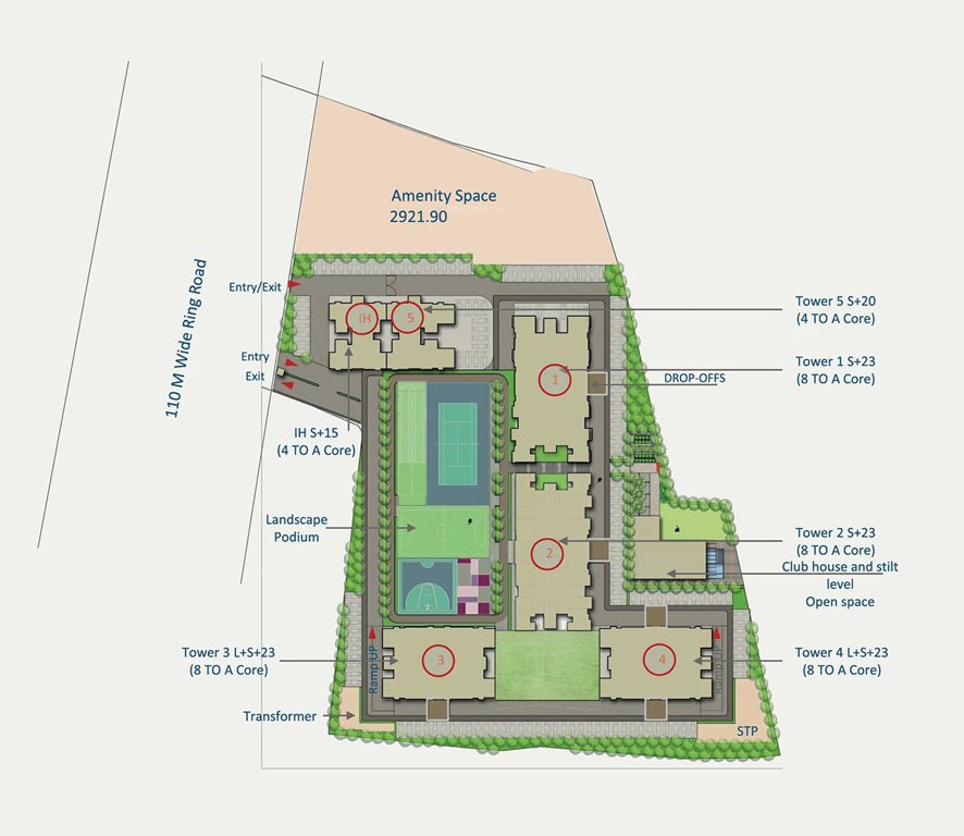  sportsville Layout Plan