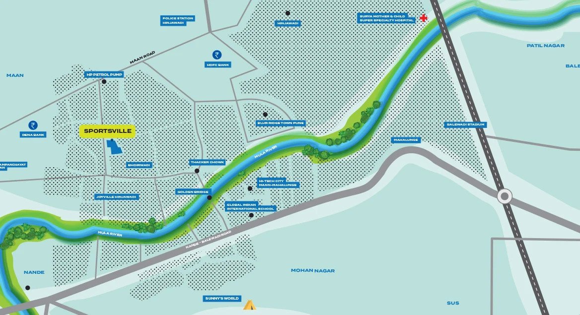  sportsville Location Plan