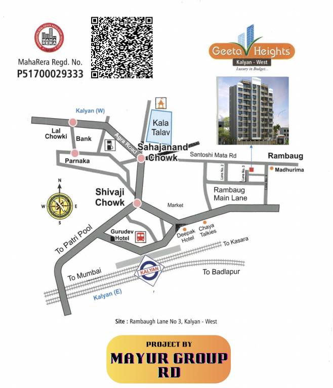  geeta heights Location Plan