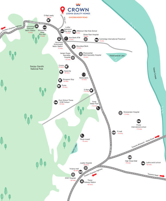  crown splendora tower 1 Location Plan