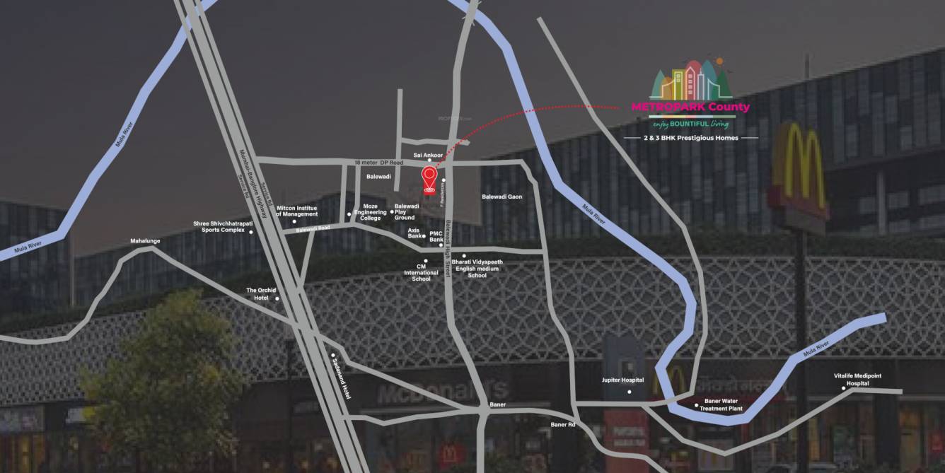  metro park county Location Plan