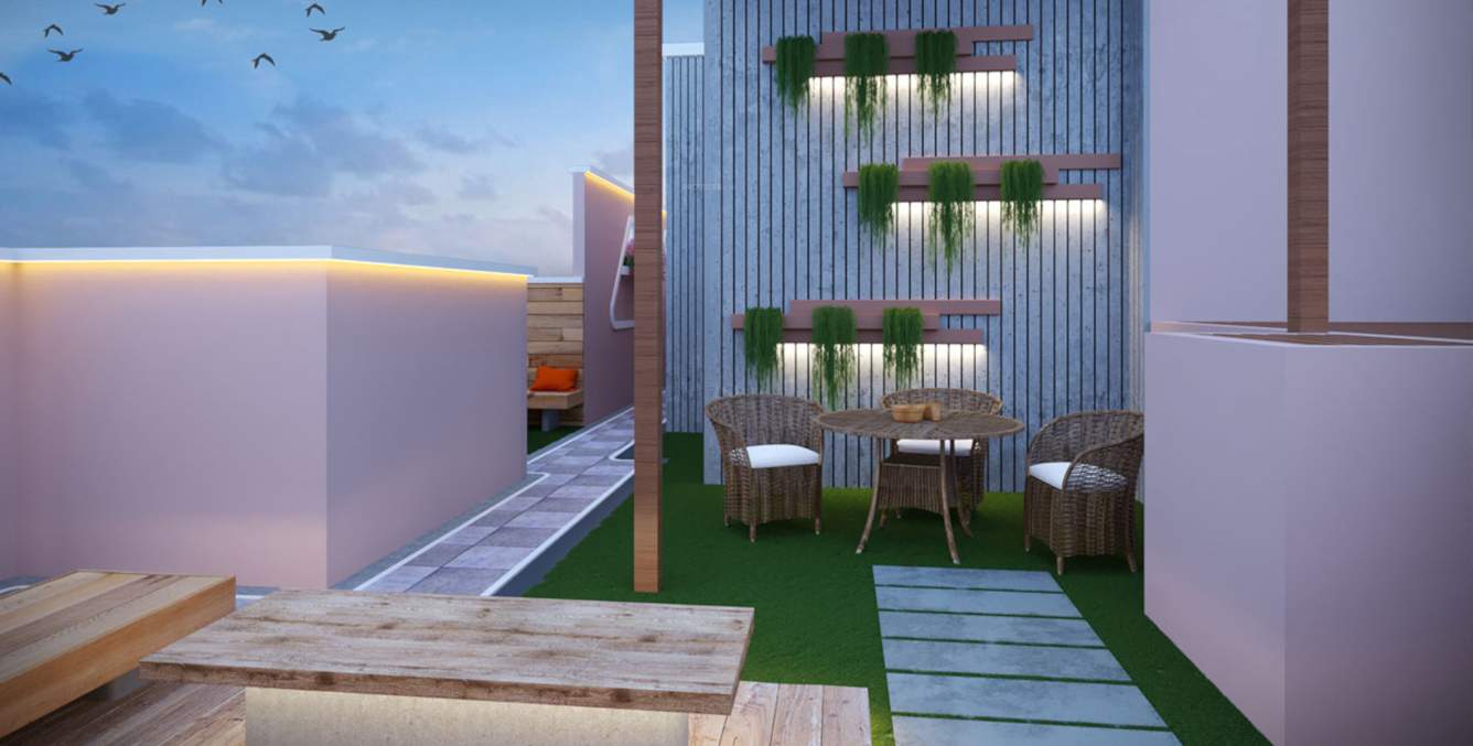  the greens radhakunj Terrace Garden