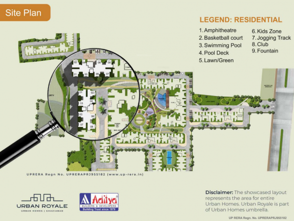  urban-royale Layout Plan