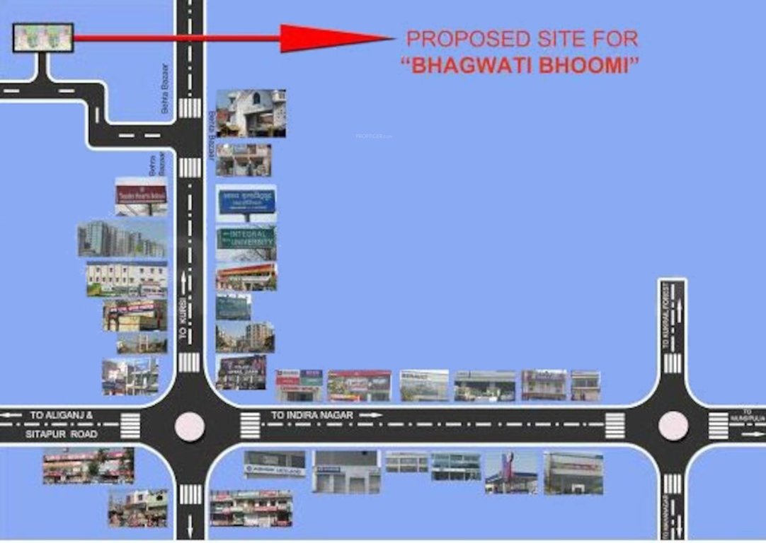  bhagwati bhoomi Location Plan