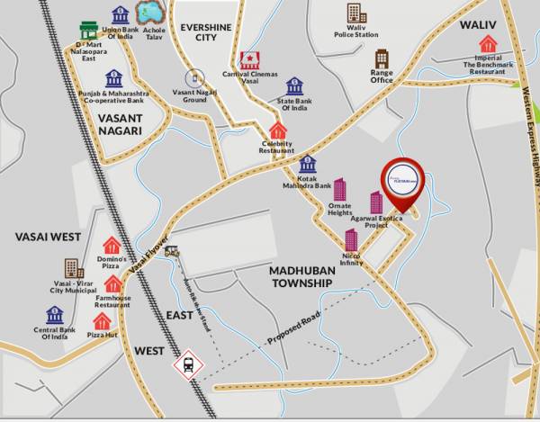  frenny-platinum-tower Location Plan